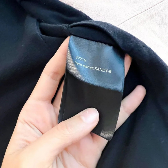 Mackage 100% Leather Light Pink Designer Motorcycle Designer Jacket XS - Picture 11 of 13